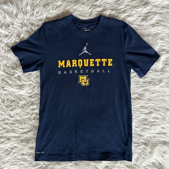 Nike Other - Nike DRI-FIT Air Jordan Marquette Golden Eagles Basketball T-Shirt